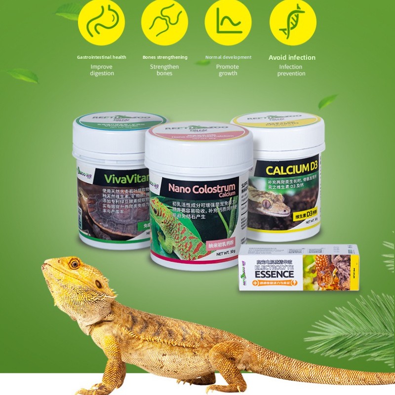 Calcium Powder Reptile - Reptizoo polvo de calcio para reptiles