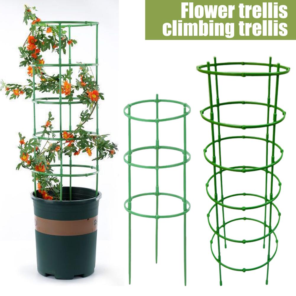 Vine Climbing Plastic - Anillo de Soporte Ajustable para Plantas