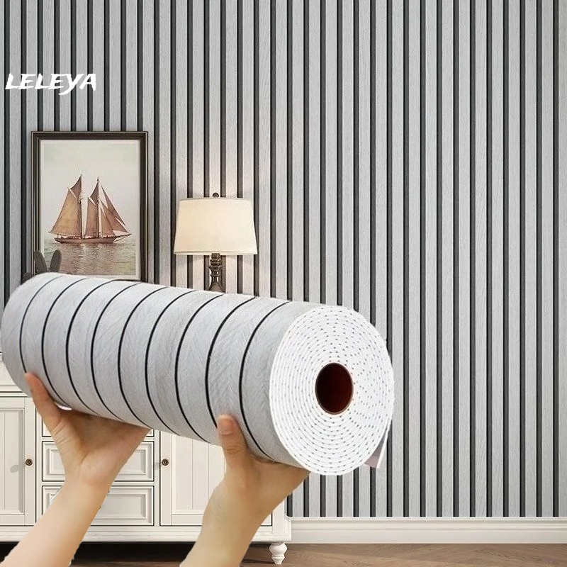 Pvc Panel Background - Panel de pared autoadhesivo de grano
