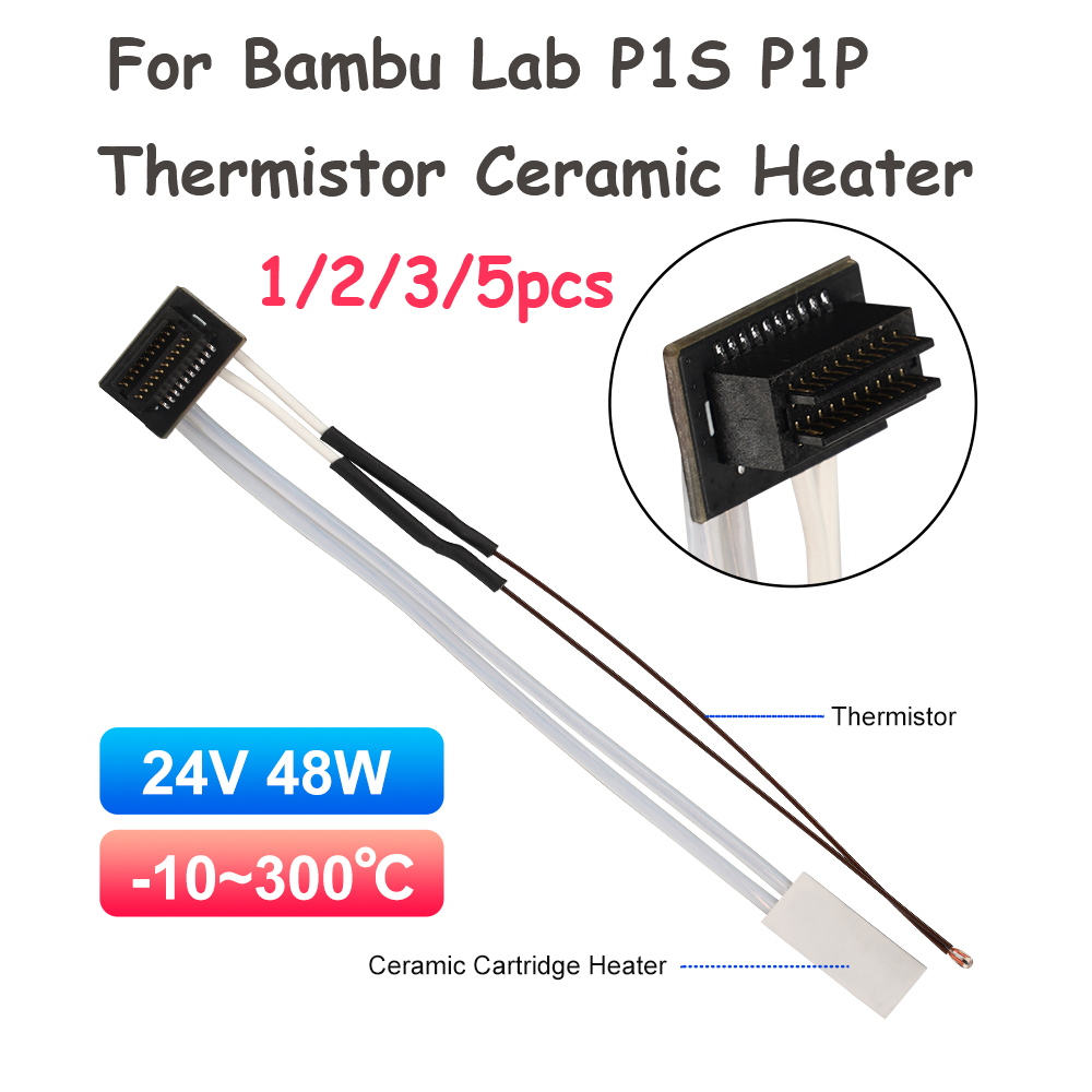 Ceramic Heat Emitter - Cartucho Calefactor de Cerámica con Termistor