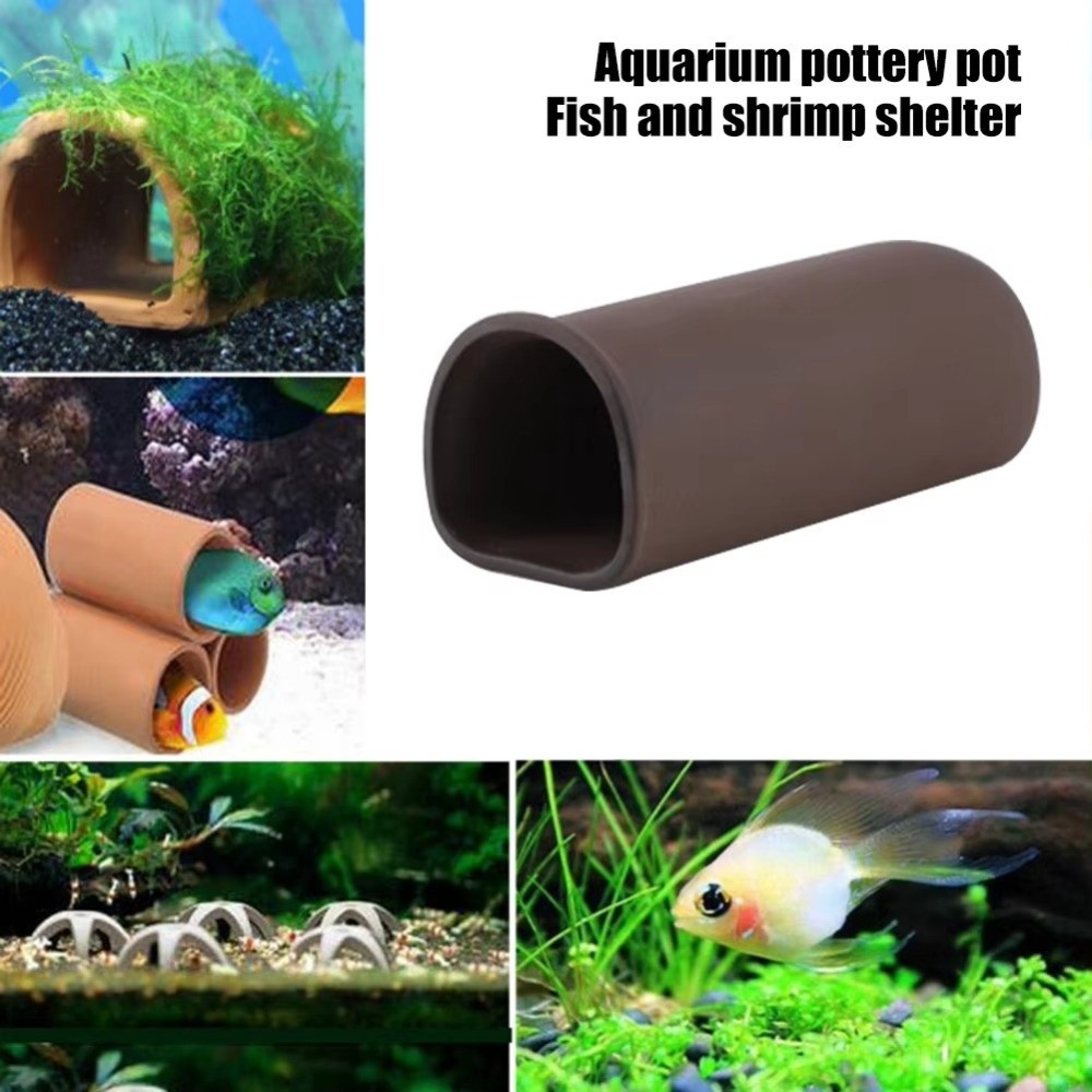 Jugar cría Spawning acuario cu - Hide Cave Ceramic reseña y precio