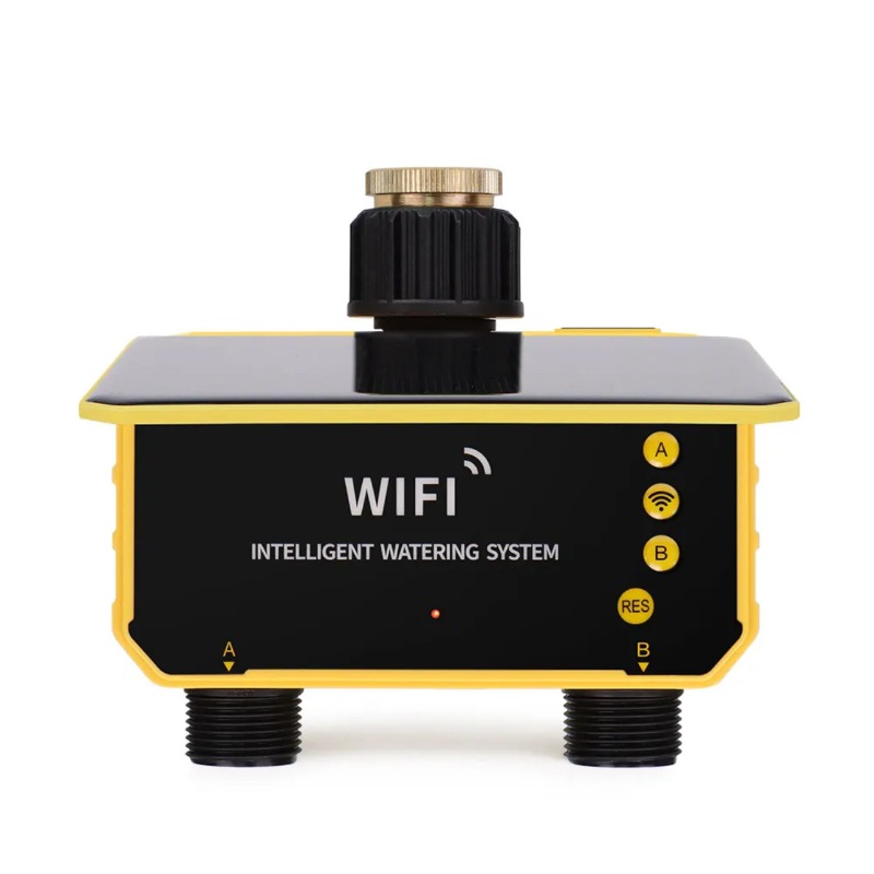 Controlador de Riego con Válvu - Timer Dual Outlet reseña y precio