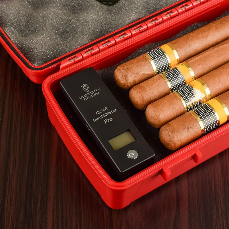 Medidor de humedad de cigarros - Digital Hygrometer Probe reseña y precio