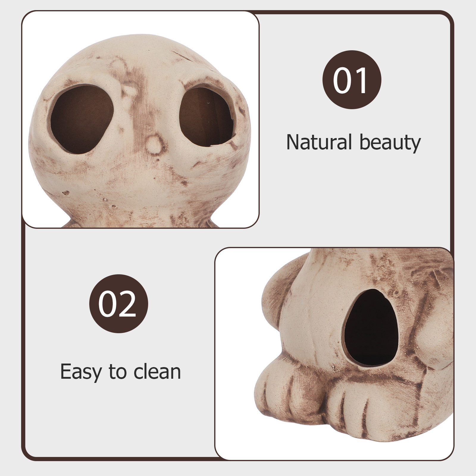 Refugio para Camarones de Acua - Hide Cave Ceramic reseña y precio