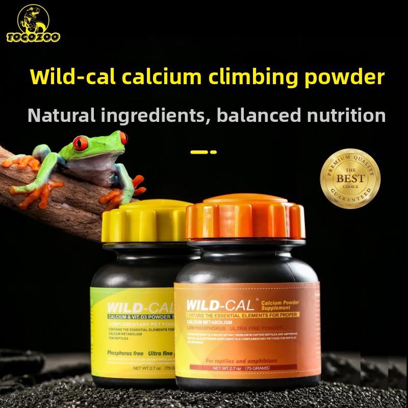TOGOZOO WILDCAL Polvo de calci - Calcium Powder Reptile reseña y precio
