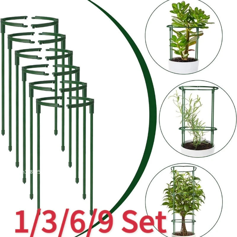 Juego de 1-9 Soportes de Plást - Vine Climbing Plastic reseña y precio
