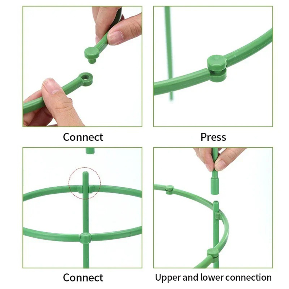 Soporte de Plástico Semicircul - Vine Climbing Plastic reseña y precio