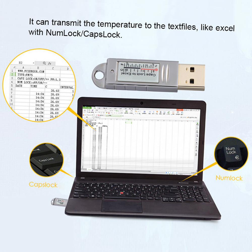 Termómetro Higrómetro USB PCse - Digital Hygrometer Probe reseña y precio