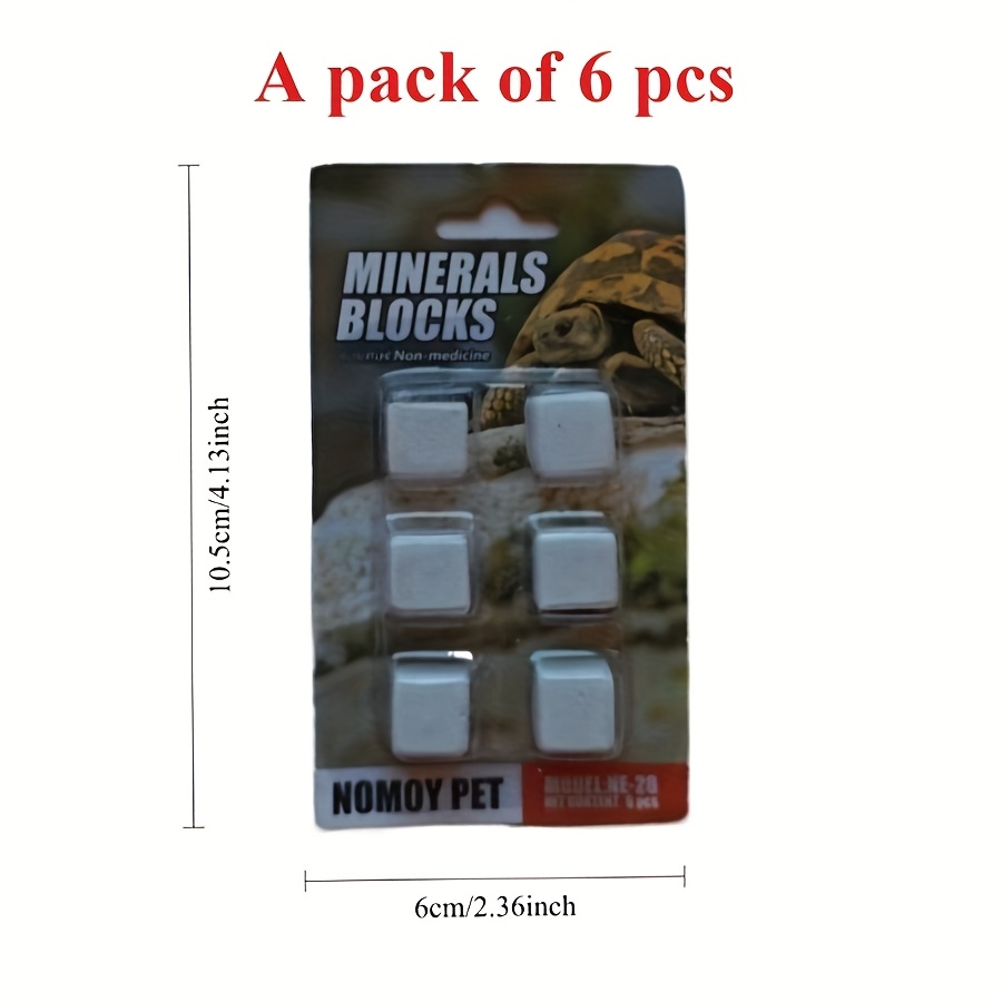 6 Bloques de Calcio para Acuar - Calcium Powder Reptile reseña y precio