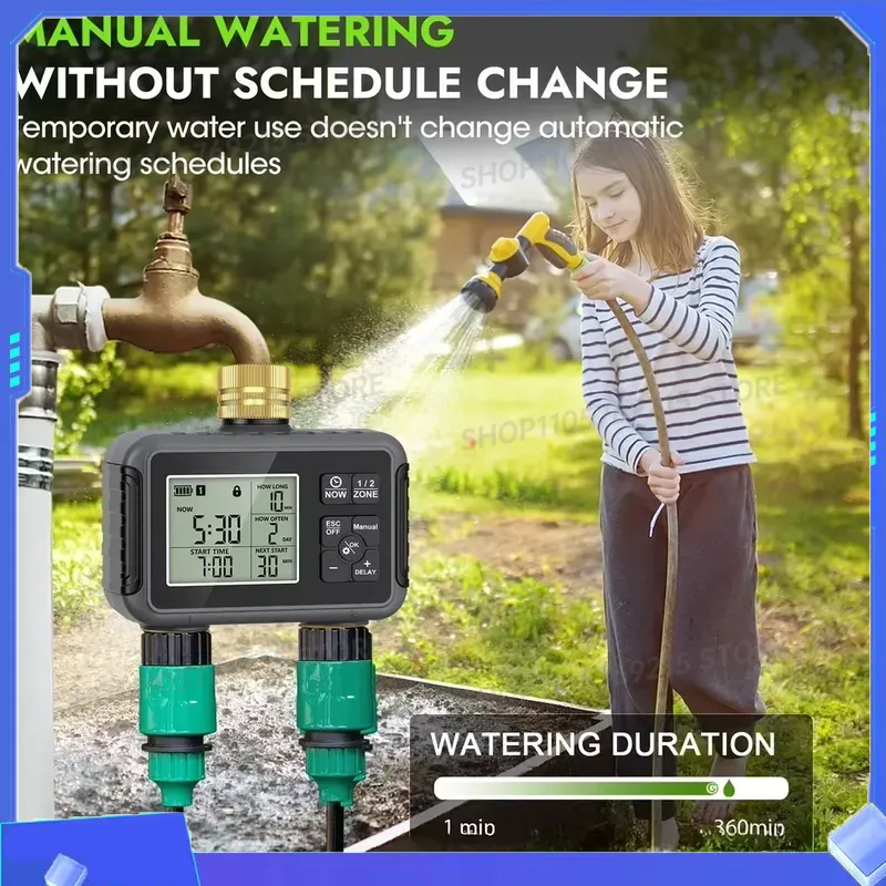 Controlador de Riego Inteligen - Timer Dual Outlet reseña y precio