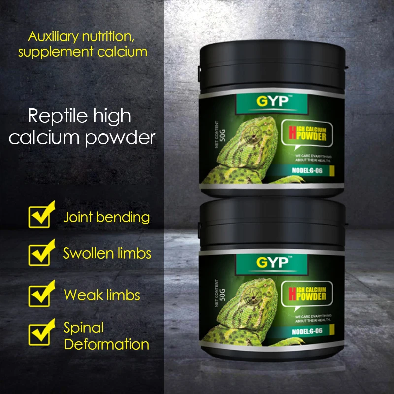 Reptil escalador para mascotas - Calcium Powder Reptile reseña y precio