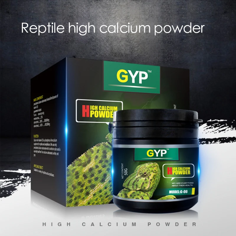Reptil escalador para mascotas - Calcium Powder Reptile reseña y precio